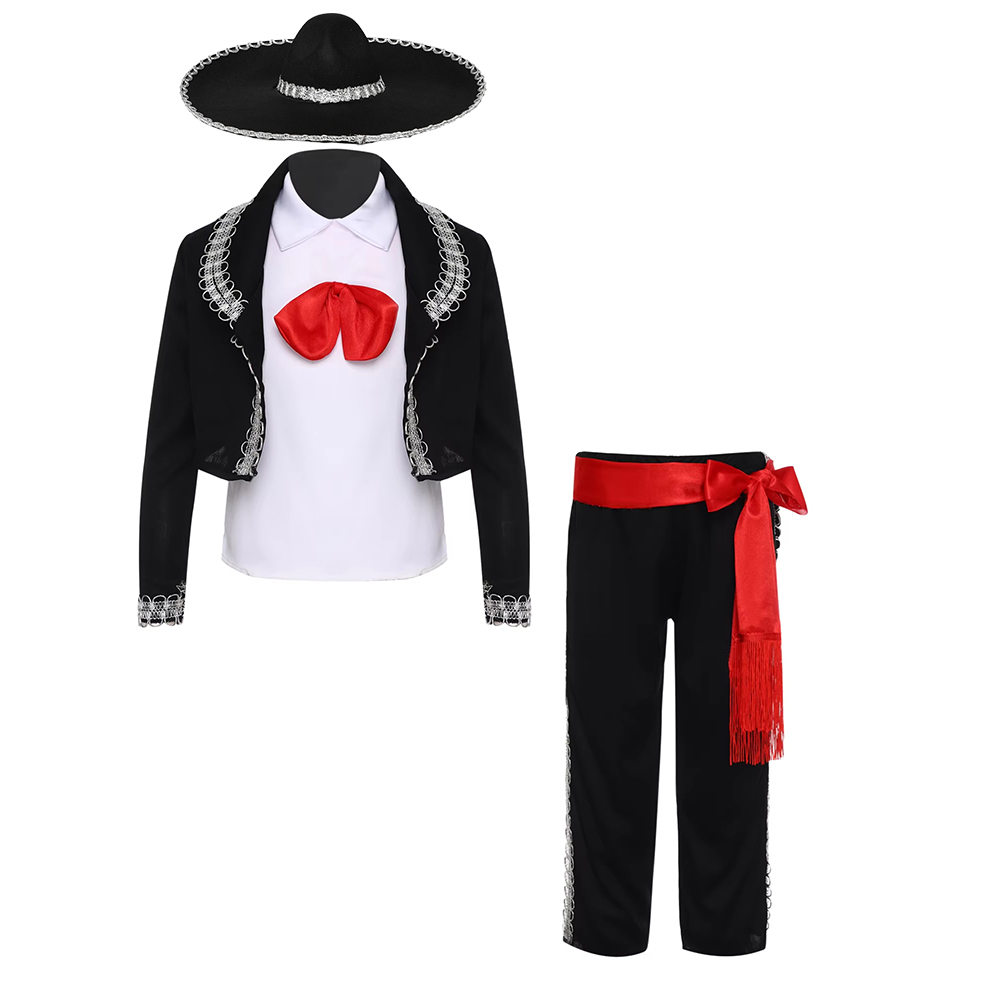 Anime Cosplay Dance - Costume messicano da ragazzo per bambini