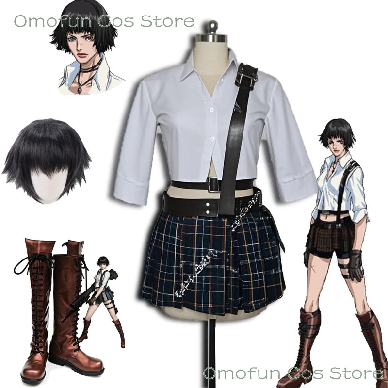 Anime Cosplay Event 2025 - 2025 aaa DMC Lady Cosplay Stivali