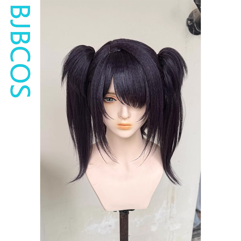 Anime Cosplay Black Girl - Parrucca Stilizzata ‌ Parrucca Cosplay Ame