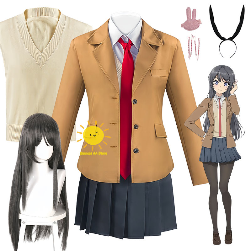 Cosplay Anime Bunny Girl - Costume Cosplay Anime Sakurajima Mai da