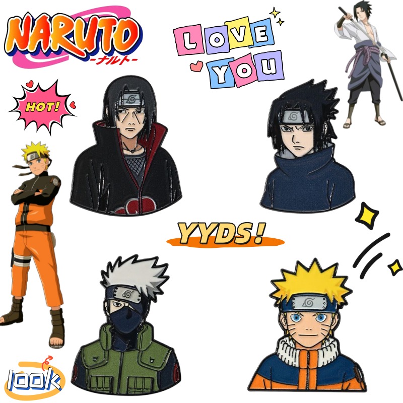 Anime Cosplay Naruto - Nuovo Distintivo Decorativo Anime Bidimensionale Creativo