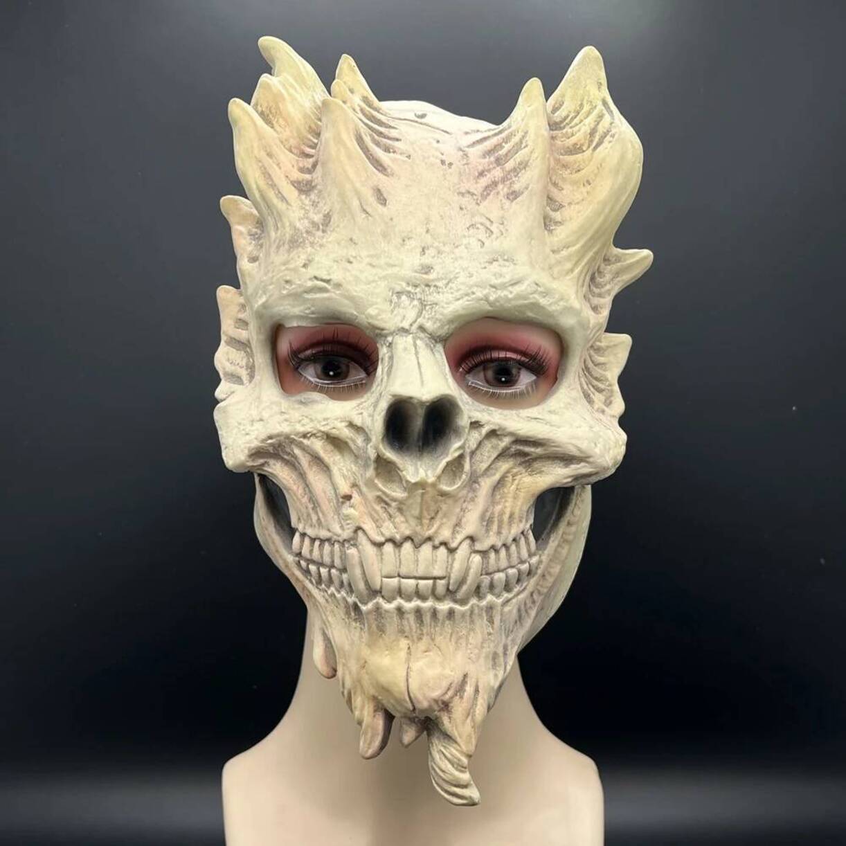 Anime Cosplay Mask - Maschera Creativa Demone Teschio Horror Halloween