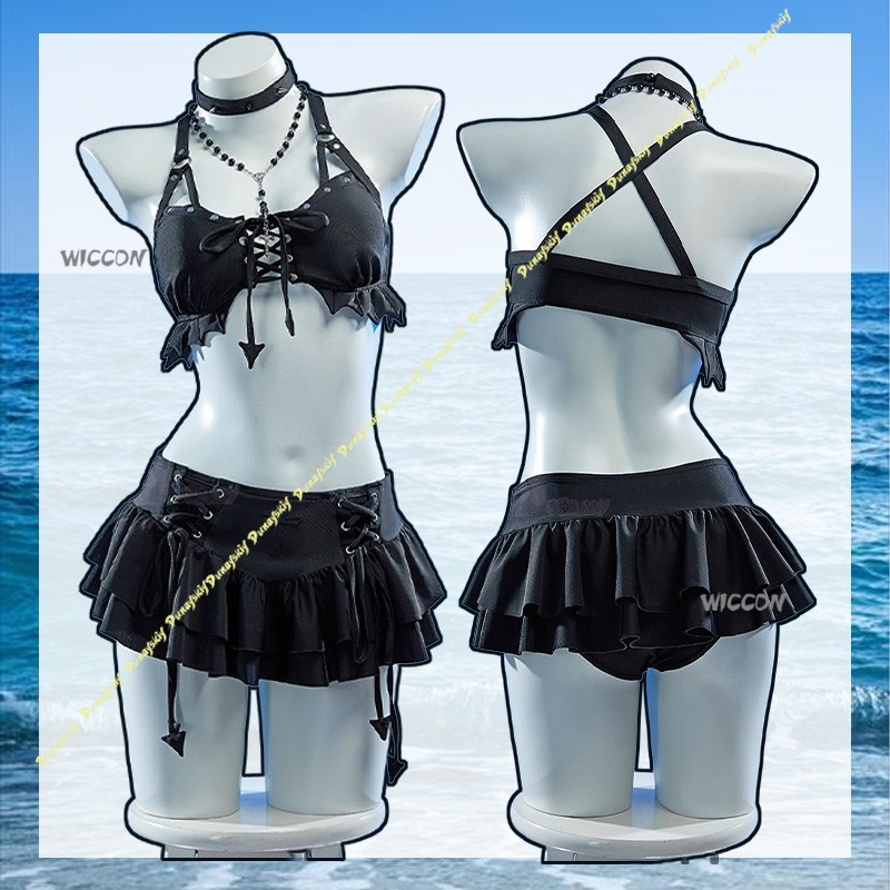 Anime Cosplay Black Girl - Costume cosplay per ragazze Abito sexy