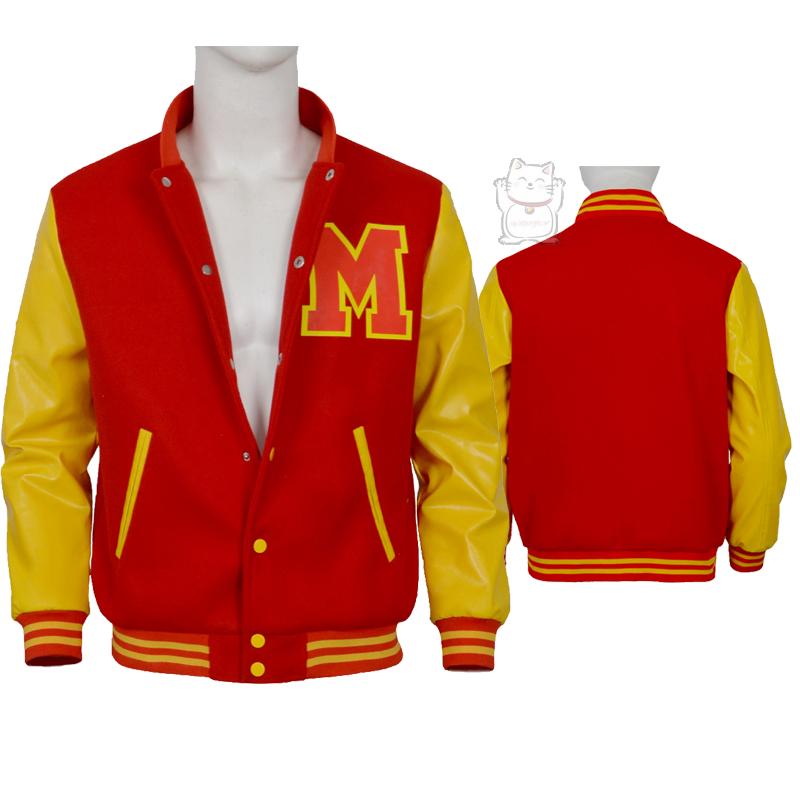 Anime Cosplay Dance - Giacca da baseball retrò Michael Jackson,