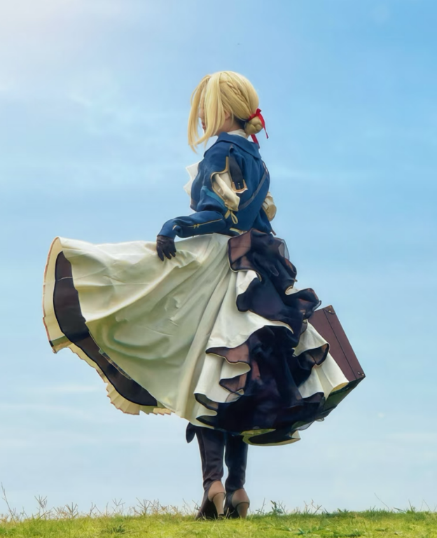 Violet Evergarden Dress - Costume cosplay di Violet Evergarden, abito