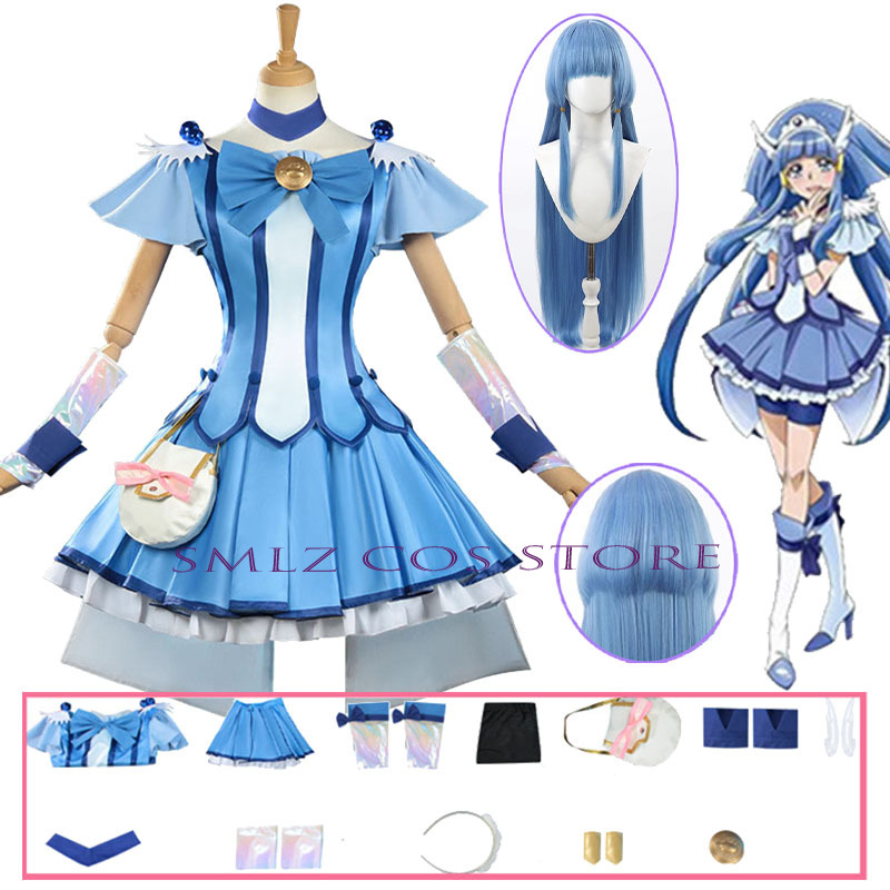 Anime Cosplay Wig - Costume Cosplay Anime Smile Glitter Breeze