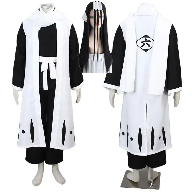 Anime Cosplay Bleach - Kuchiki Byakuya Cosplay Candeggina Mille Anni