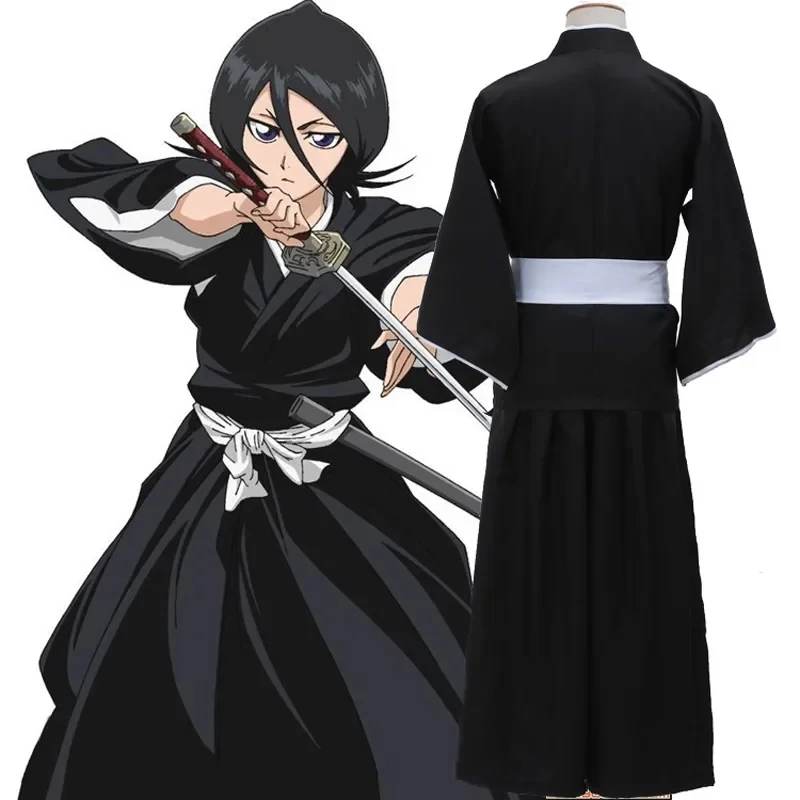 Anime Cosplay Bleach - Costume Cosplay Anime Bleach Kimono Kuchiki