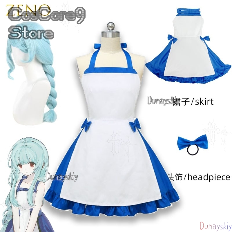 Zenos Anime Cosplay - Costume da Personaggio Blu Zeno per