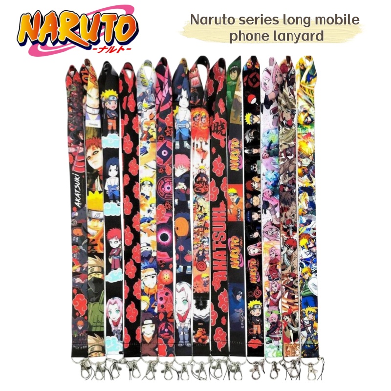 Anime Cosplay Naruto - Cordino lungo personalizzato per telefono e