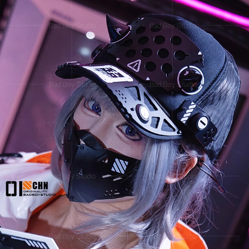 Anime Cosplay Mask - 2025 Gioco Cyberpunk Maschera Cosplay Accessori