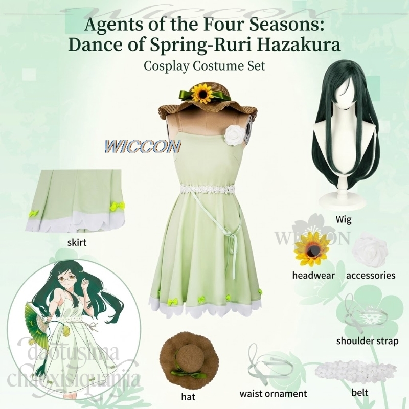 Anime Cosplay Dance - Anime Agenti delle Quattro Stagioni: Dance