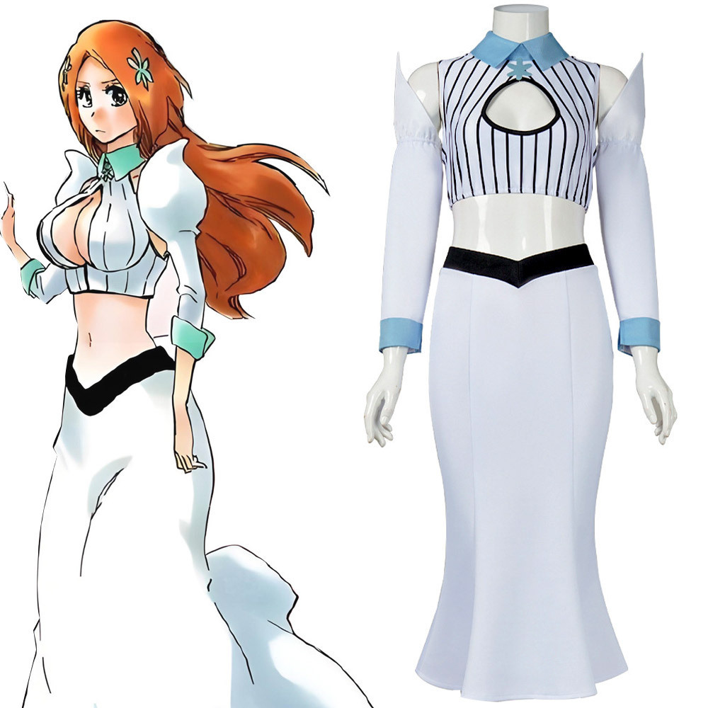 Anime Cosplay Bleach - Costume Cosplay Bleach Inoue Orihime, Set