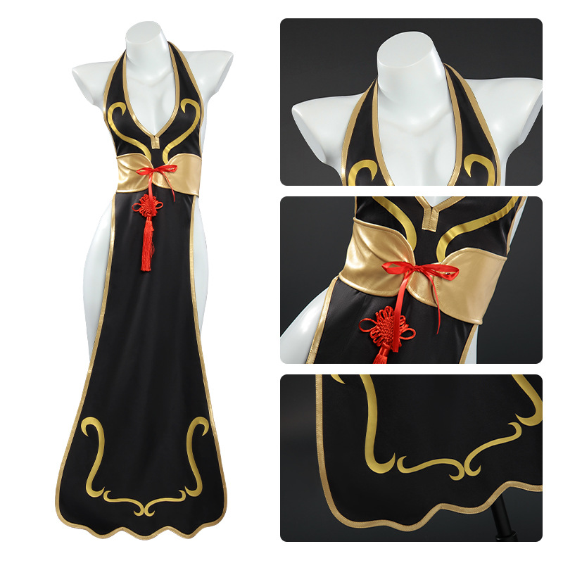 Costume da Combattimento Chun- - Anime Cosplay Black Girl recensione e prezzo