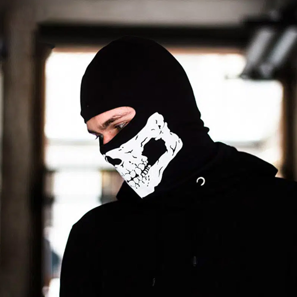Passamontagna con stampa tesch - Anime Cosplay Mask recensione e prezzo