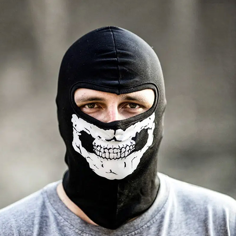 Passamontagna con stampa tesch - Anime Cosplay Mask recensione e prezzo