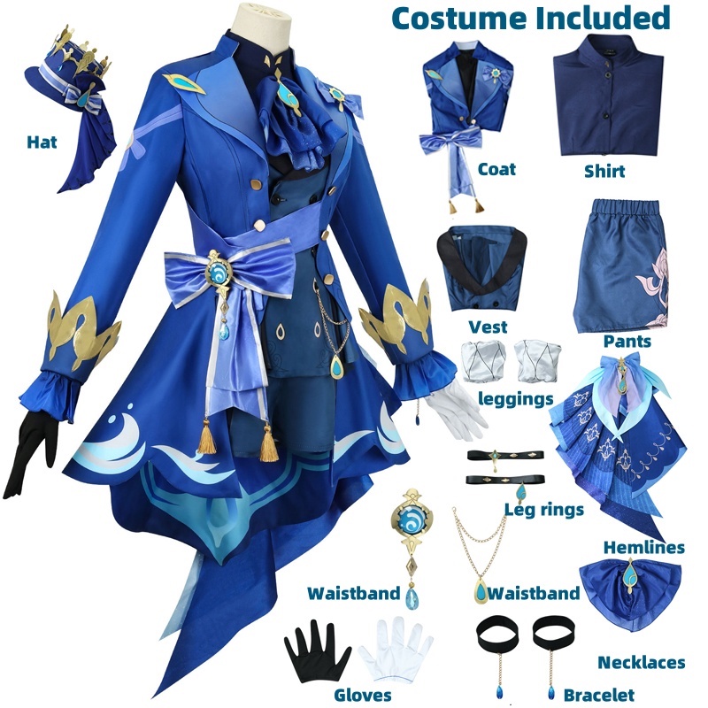 Furina Costume Cosplay Parrucc - Violet Evergarden Dress recensione e prezzo