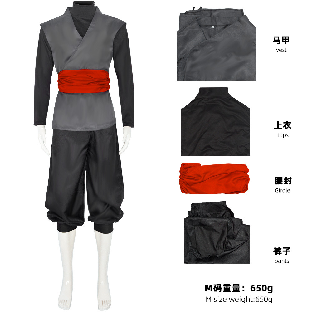 Costume cosplay nero da uomo A - Anime Cosplay Naruto recensione e prezzo