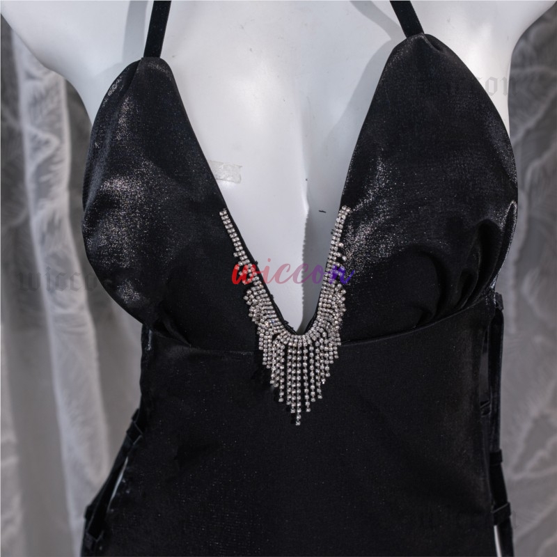 Modernia Cosplay Abito nero ad - Anime Cosplay Black Girl recensione e prezzo
