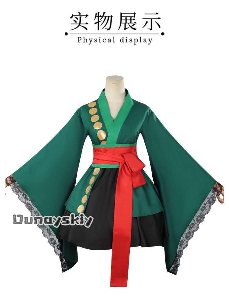 Costume Cosplay Anime Roronoa  - Anime Zoro Cosplay Female recensione e prezzo