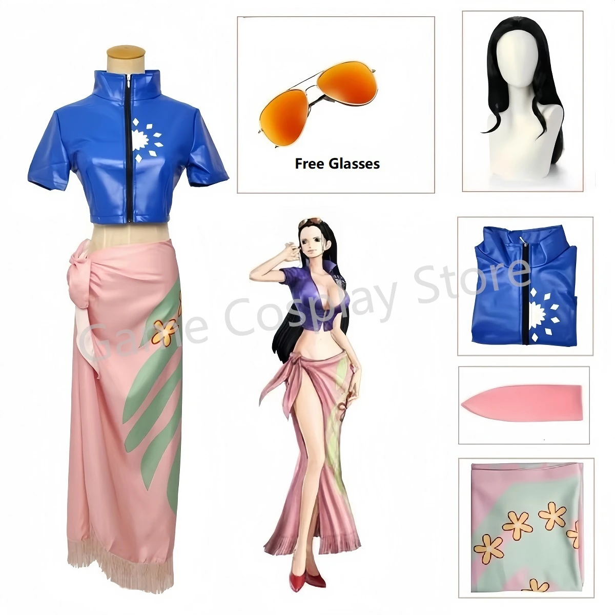 Nico Robin Costume Cosplay Abi - Violet Evergarden Dress recensione e prezzo