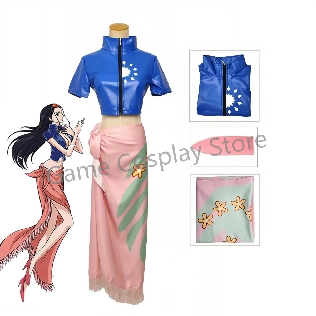 Nico Robin Costume Cosplay Abi - Violet Evergarden Dress recensione e prezzo