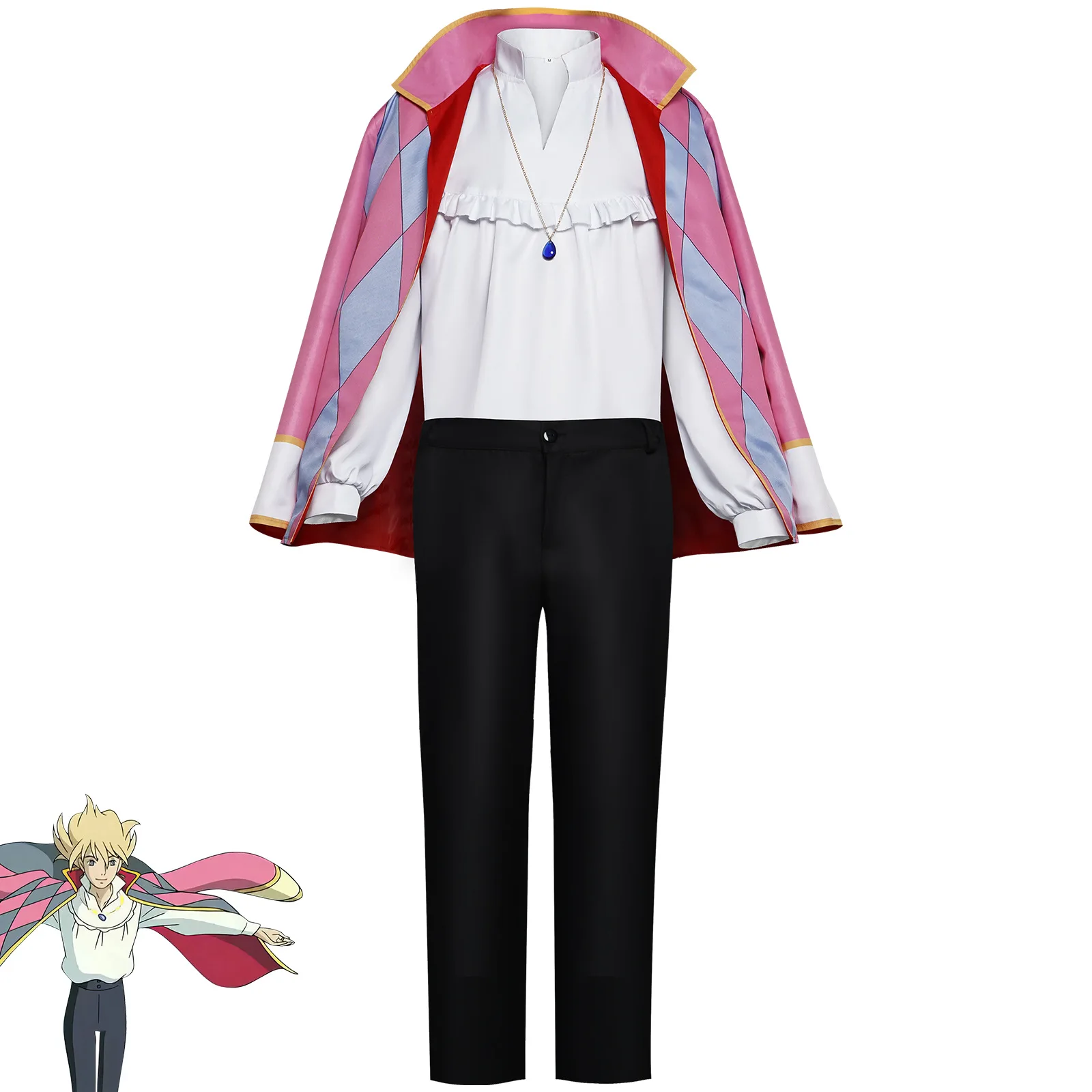 Costume Cosplay di Howl, Set C - Anime Cosplay Plus Size recensione e prezzo