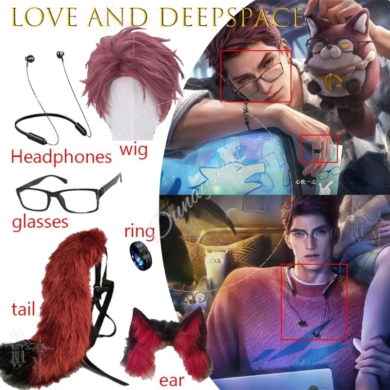 Set Occhiali e Auricolari Cosp - Anime Cosplay Glasses recensione e prezzo