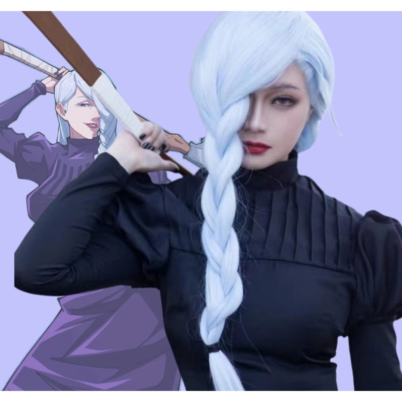 Anime Meimei Jujutsu Costume C - Anime Cosplay Black Girl recensione e prezzo
