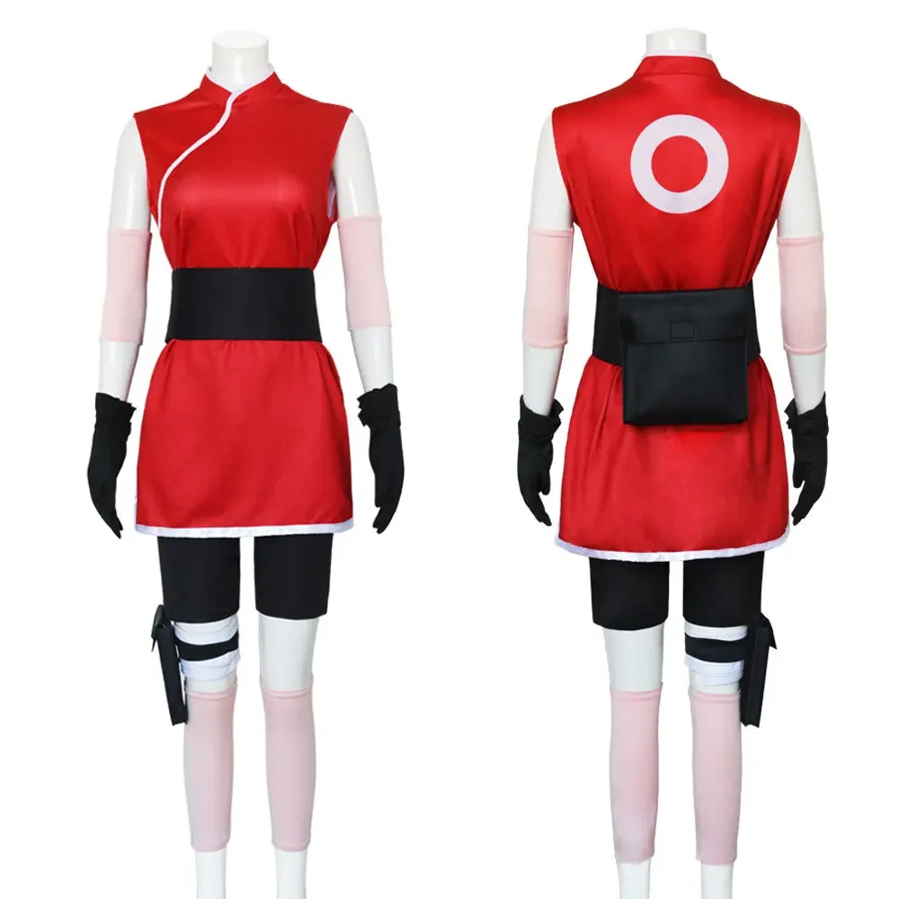 Costume Cosplay Haruno Sakura  - Anime Cosplay Ninja recensione e prezzo