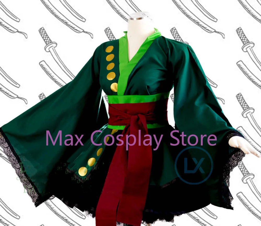 Max Anime Costume Cosplay Zoro - Anime Zoro Cosplay Female recensione e prezzo