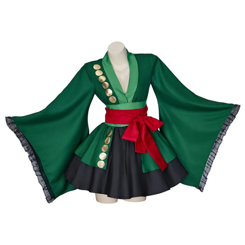Roronoa Zoro Costume Cosplay f - Anime Zoro Cosplay Female recensione e prezzo