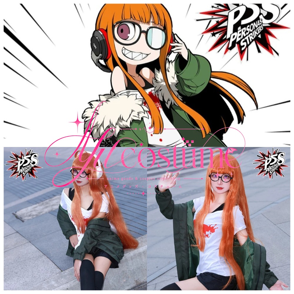 Costume Cosplay Futaba Sakura, - Anime Cosplay Glasses recensione e prezzo