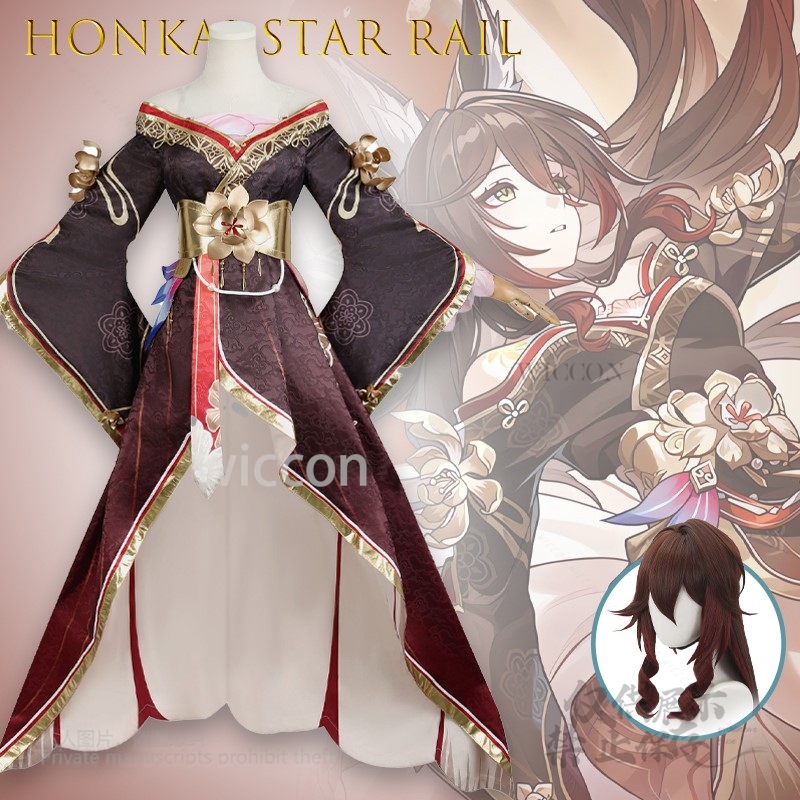Gioco Honkai Star Rail Tingyun - Anime Cosplay Wig recensione e prezzo