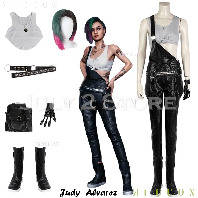 CyberrPunk Judy Cosplay Alvare - Anime And Cosplay Expo 2025 recensione e prezzo