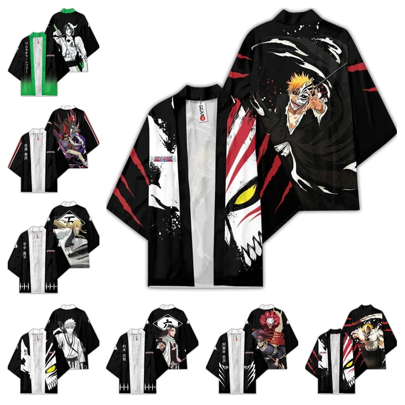 2025 enen Anime Bleach Kimono  - Anime Cosplay Bleach recensione e prezzo