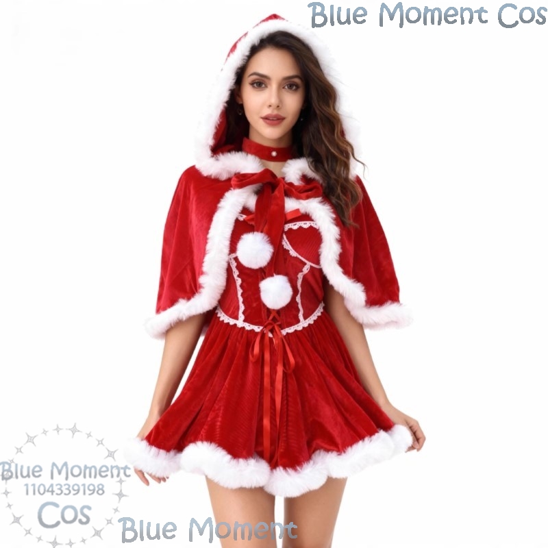 2025 Abito rosso natalizio Bor - Anime Cosplay Event 2025 recensione e prezzo