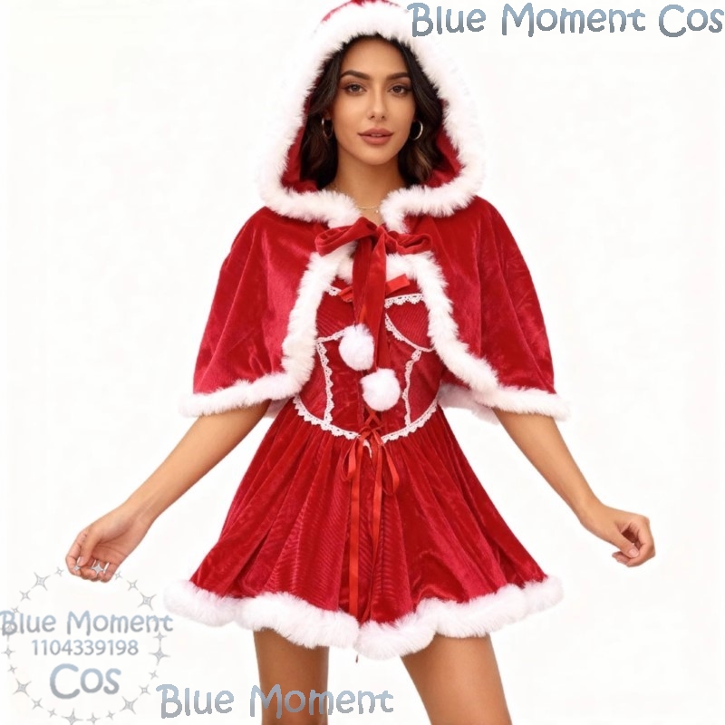 2025 Abito rosso natalizio Bor - Anime Cosplay Event 2025 recensione e prezzo