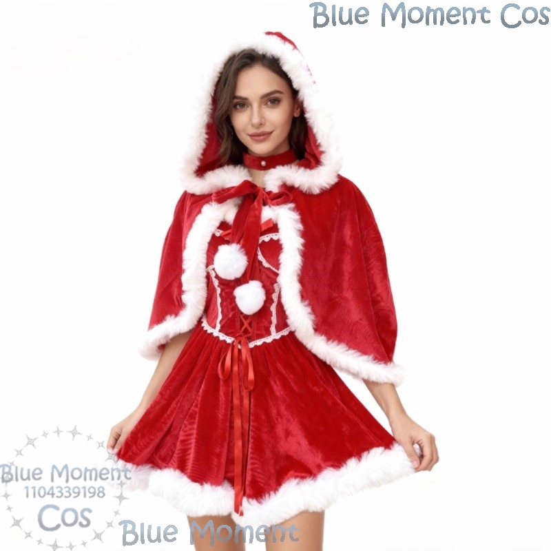 2025 Abito rosso natalizio Bor - Anime Cosplay Event 2025 recensione e prezzo